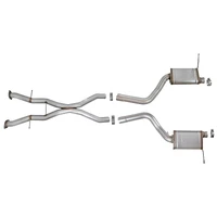 MACHForce XP Cat-Back Exhaust Stainless No Tips SRT/SRT-8 V8 Hemi (Grand Cherokee 12-15)