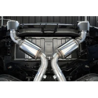 3" Cat Back Dual Rear Exit (Z 23-24) - T304 Stainless Steel