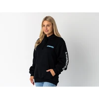 Unisex Hoodie Black with Sleeve Logo (Each)