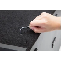 Drawer Compartment Large  Premium Black Finish