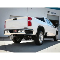 Large Bore-HD 4in 409SS DPF-Back Exhaust System w/Black Tip 20 GM Diesel Trucks V8-6.6L (td) L5P