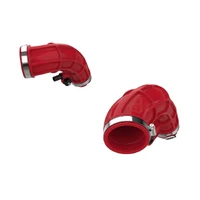 Power (J300) / 22-24 Toyota Tundra Red Turbo Inlet Pipes (Land Cruiser 22-24)