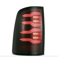 09-18 Dodge Ram Luxx-Series LED Tail Lights Alpha-Black w/ Activation Light & Seq. Signal