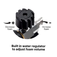 Snow Foam Cannon 1L with 1/4 Inch Quick Release Connector