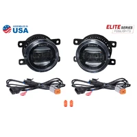 Elite Series Type A Fog Lamps, Yellow Pair