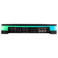 4-Channel Amp Stereo Full-Range 4 x 180 Watts RMS/4ohm Flush Mount w/ LED Lights