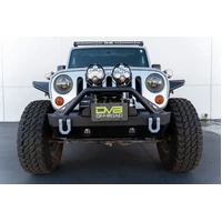 Fairlead Mounted Flip-Up License Plate Bracket