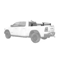15-22 Ford F-150 / 07-21 Toy. Tundra XRS Cross Bars Kit - Tex Blk (Attch Tonneau Cvr T-Trk)