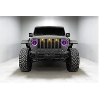Pre-Runner Style LED Grille Kit for Jeep Wrangler JL - Amber