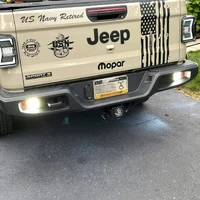 Rear Bumper LED Reverse Lights for Jeep Gladiator JT - 6000K