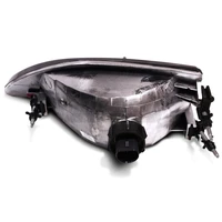 94-98 Mustang Axial Series Cobra Style Headlights- Black Housing (Clear Lens)