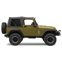 97-06 Jeep Wrangler TJ 50-In LED Light Bar Windshield Mount