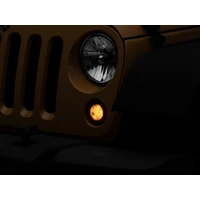 07-18 Jeep Wrangler JK Axial Series LED Turn Signals w/ Halo (Smoked)