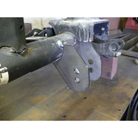 07-18 Jeep Wrangler JK/JKU Front Axle HD Lower Control Arm Brackets 3.0in OD Axle Housing