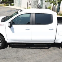 2019 Chevrolet Silverado/Sierra 1500 Crew Cab Platinum 4 Oval Nerf Step Bars - Black