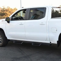 2019 Chevrolet Silverado / GMC Sierra 1500 Crew Cab Drop Nerf Step Bars - Textured Black