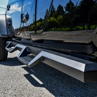 2020 Jeep Gladiator HDX Drop Nerf Step Bars - Textured Black