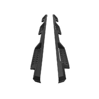 10-18 Dodge Ram Crew Cab 5ft & 6ft Bed HDX Drop Wheel-To-Wheel Nerf Step Bars - Text. Blk
