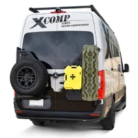 19-23 Mercedes-Benz Sprinter XTS Rear Bumper Passenger Side Carrier - Textured Black