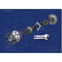 Gear Grizzly Locker For Ford 9in w/ 35 Spline Axles