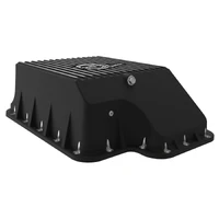 Transmission Pan (Black); Ford Diesel Trucks 03-10 V8-6.0/6.4L