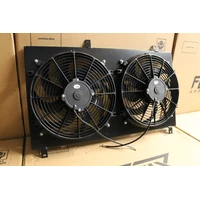 Fan Shroud & Fan Kit (Soarer JZZ30R JZZ31R) - Satin Black