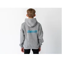 Superior Youth Hoodie Grey Marle with Sleeve Logo (Each) 10
