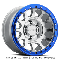 MR709 HD Bead Grip 18x9 8x180 12 Machined - Clear Coat