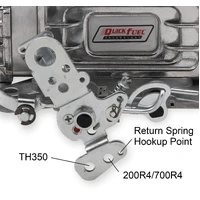 HR-Series Carburetor 650CFM 650 CFM - 4150 - Mechanical Secondaries - Shiny - Gasoline
