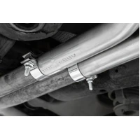 2.5" Axle-Back Dual Split Rear Race Profile (WRX 22-24) - T304 Stainless Steel
