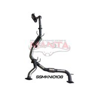 3in Catback Medium Noise With Small Centre Muffler (Patrol Y62 V8 5.6L Wagon)