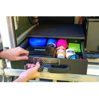 500mm Slim Drawer  Premium Black Finish