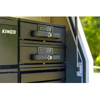 700mm Slim Drawer  Premium Black Finish