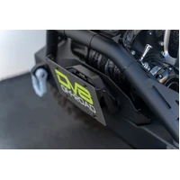 Fairlead Mounted Flip-Up License Plate Bracket