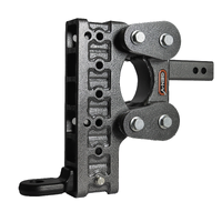 BOSS Torsion Flex Hitch 4500kg 2" Receiver - 5" Drop GHM-1014 - 50mm Ball