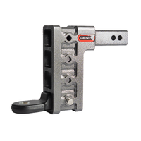 Mega Duty Drop Hitch 4500kg 2" Receiver - 5" Drop GHM-313 - 50mm Ball