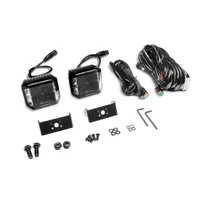 Xplor Blackout Series Cube LED Sideline Flood Light Kit (Surface Mount) 4x3 - Blk (Pair)
