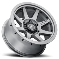 Rebound Pro 17x8.5 6x135 6mm Offset 5in BS 87.1mm Bore Titanium Wheel