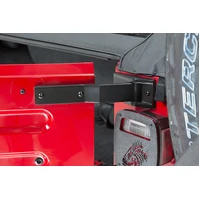 Jeep TJ Tailgate Hinge Pair 97-06 Wrangler TJ Powdercoat Black