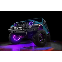 LED Illuminated Wheel Rings - ColorSHIFT RGB+W