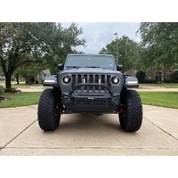 Oculus Bi-LED Projector Headlights for Jeep JL/Gladiator JT - Matte Blk - 5500K