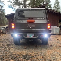 Jeep Gladiator JT Rear Bumper LED Reverse Lights w/ Plug & Play Harness - 6000K