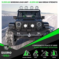 3/4In D-Ring Shackle Set (2-Pack) Matte Black
