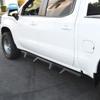 2019 Chevrolet Silverado / GMC Sierra 1500 Crew Cab Drop Nerf Step Bars - Textured Black
