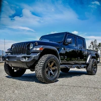 2020 Jeep Gladiator HDX Drop Nerf Step Bars - Textured Black