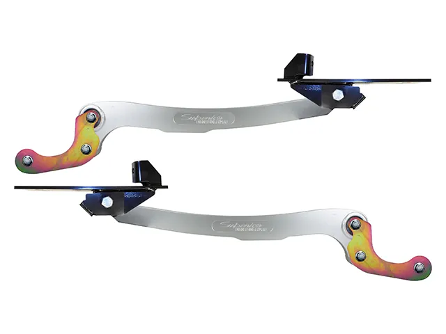 Superior Hyperflex Radius Arms With Drop Boxes Suitable For Nissan Patrol GQ/GU 2-3 Inch (50-75mm) Castor Correction (Pair) - HYPERARMDB2-3