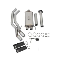 Rebel Exhausts 3in SS Cat-Back EcoBoost V6 2.7/ 5.0L w/ Black Tips (F-150 15-16)