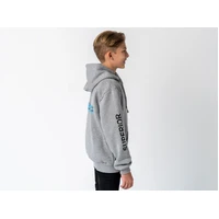Superior Youth Hoodie Grey Marle with Sleeve Logo (Each) 10