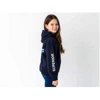 Superior Youth Hoodie Navy with Sleeve Logo (Each) 10