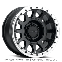 MR709 HD Bead Grip 17x8.5 5x127 0 - Matte Black